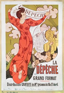 Poster pubblicitario del giornale 